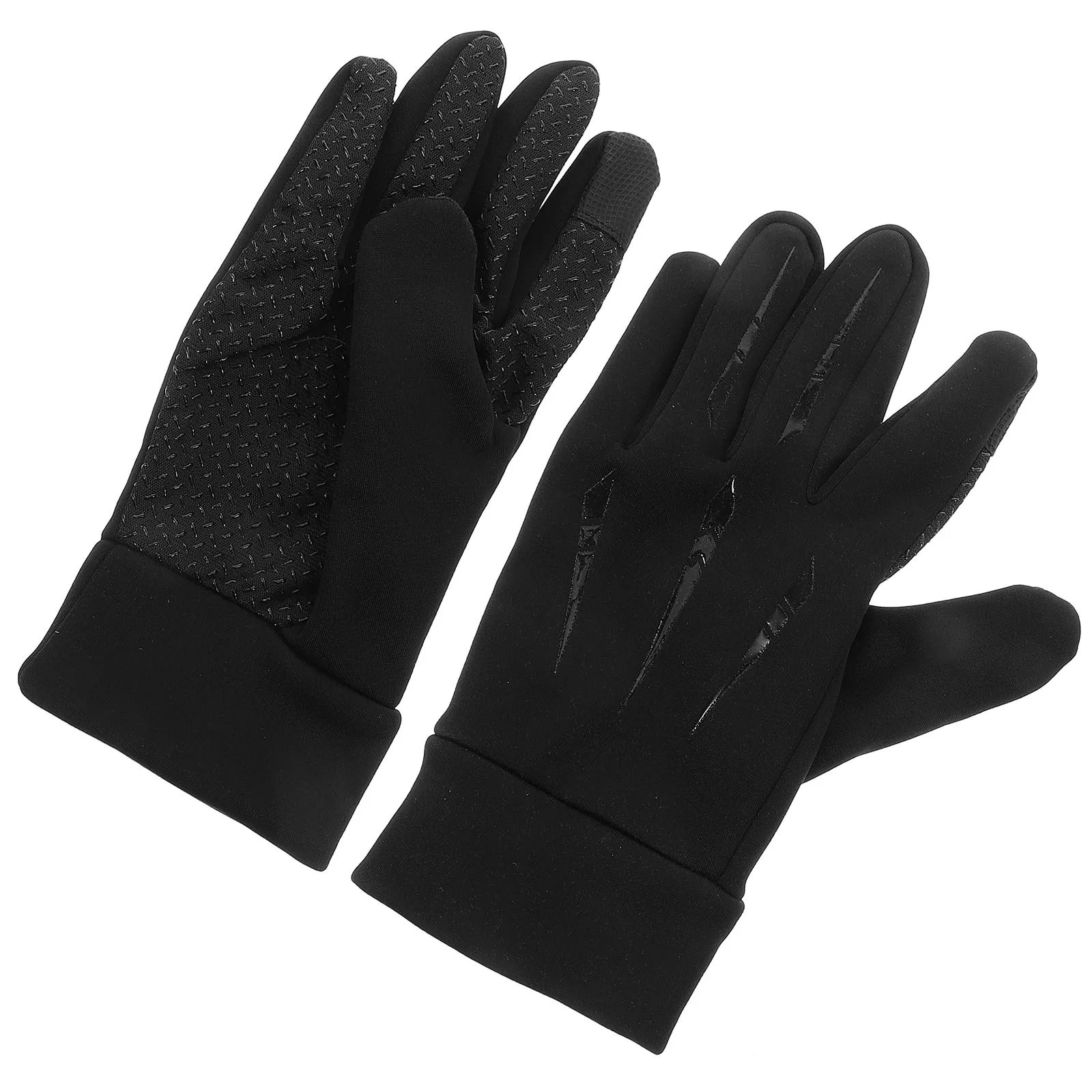 

Winter Motorcycle Riding Gloves Black Full Finger Touchscreen Waterproof Windproof Men Bike Cycling Thermal Snow Gloves