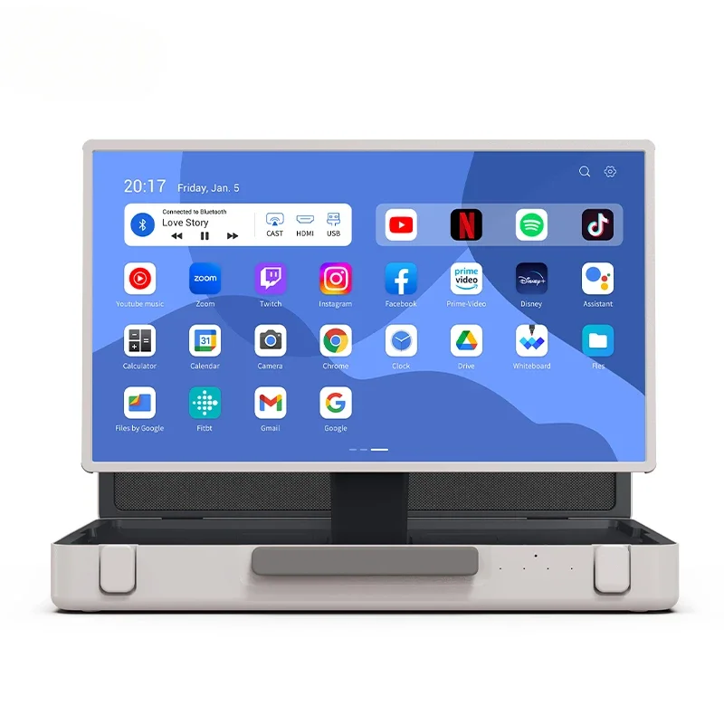2024 New RK3588 Octa Core 27 Inch Android 12 Full HD Touch Screen Smart TV Portable Pack and Go Smart Television