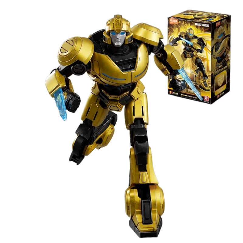 BLOKEES Transformers Monteer bouwstenen Bumblebee Megatron Mobiel speelgoedmodel Desktopcollectie Ornament Verjaardagscadeau
