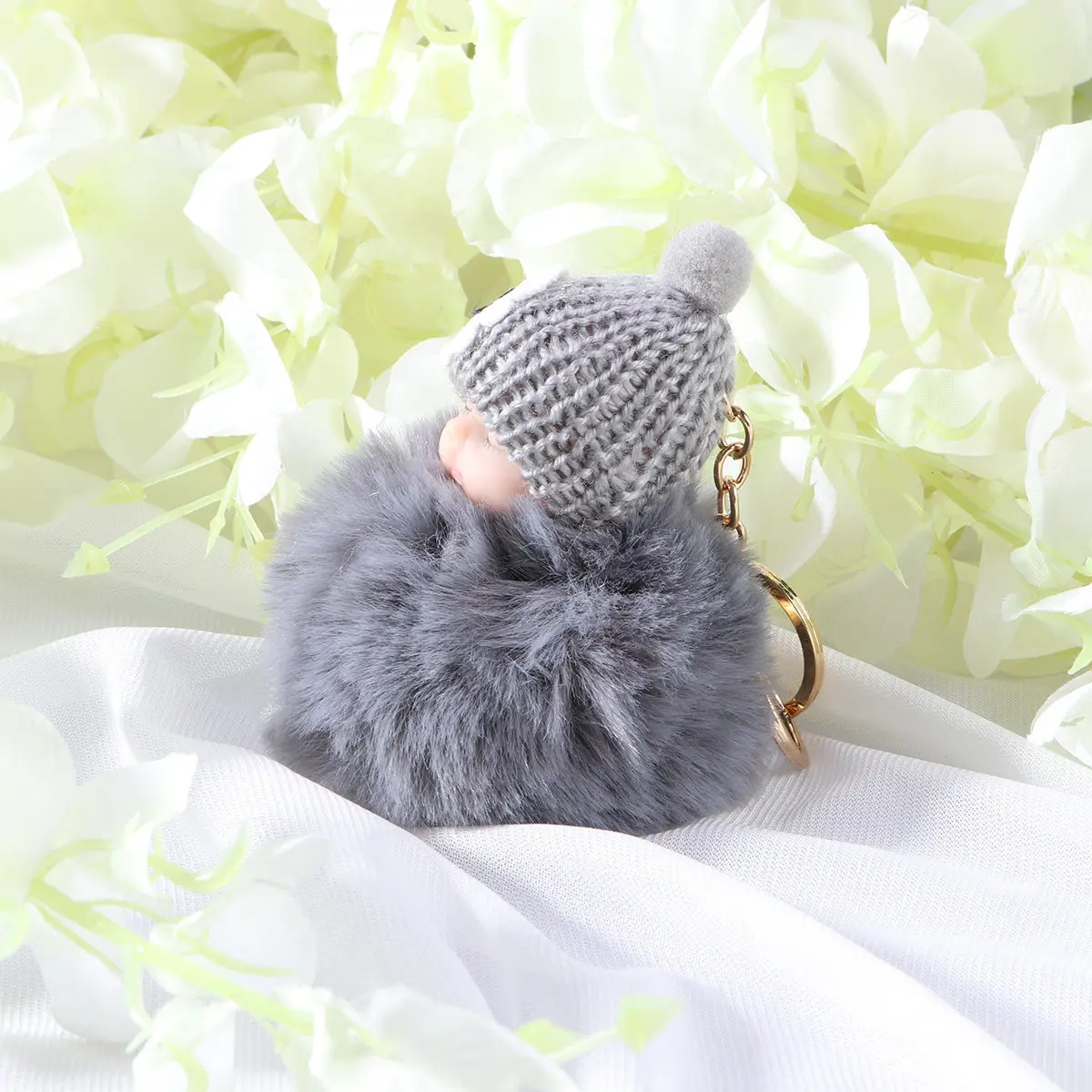 

Pink Cartoon Keychain Expression Design Pendant for Keys Bags Backpacks Car Decoration Souvenir Gift Keychain Key Chain