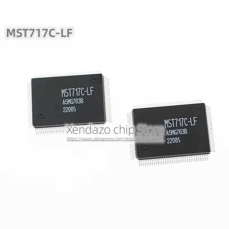 1pcs/lot MST717C-LF MST717C QFP-128 package Original genuine LCD chip