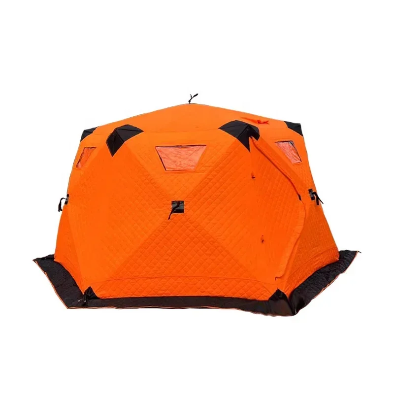 Hot Sale Warm Windproof Hexagonal Big Winter Tents Camping Outdoor Ice Fishing Winters Tents