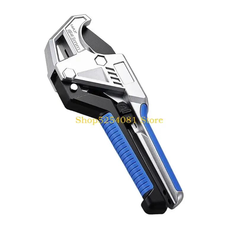 AXYC Pipe Cutting Hand Tool with Guided Blade Window Alloy Frame and Textured Grip for Garage or Plumbing Use Daily