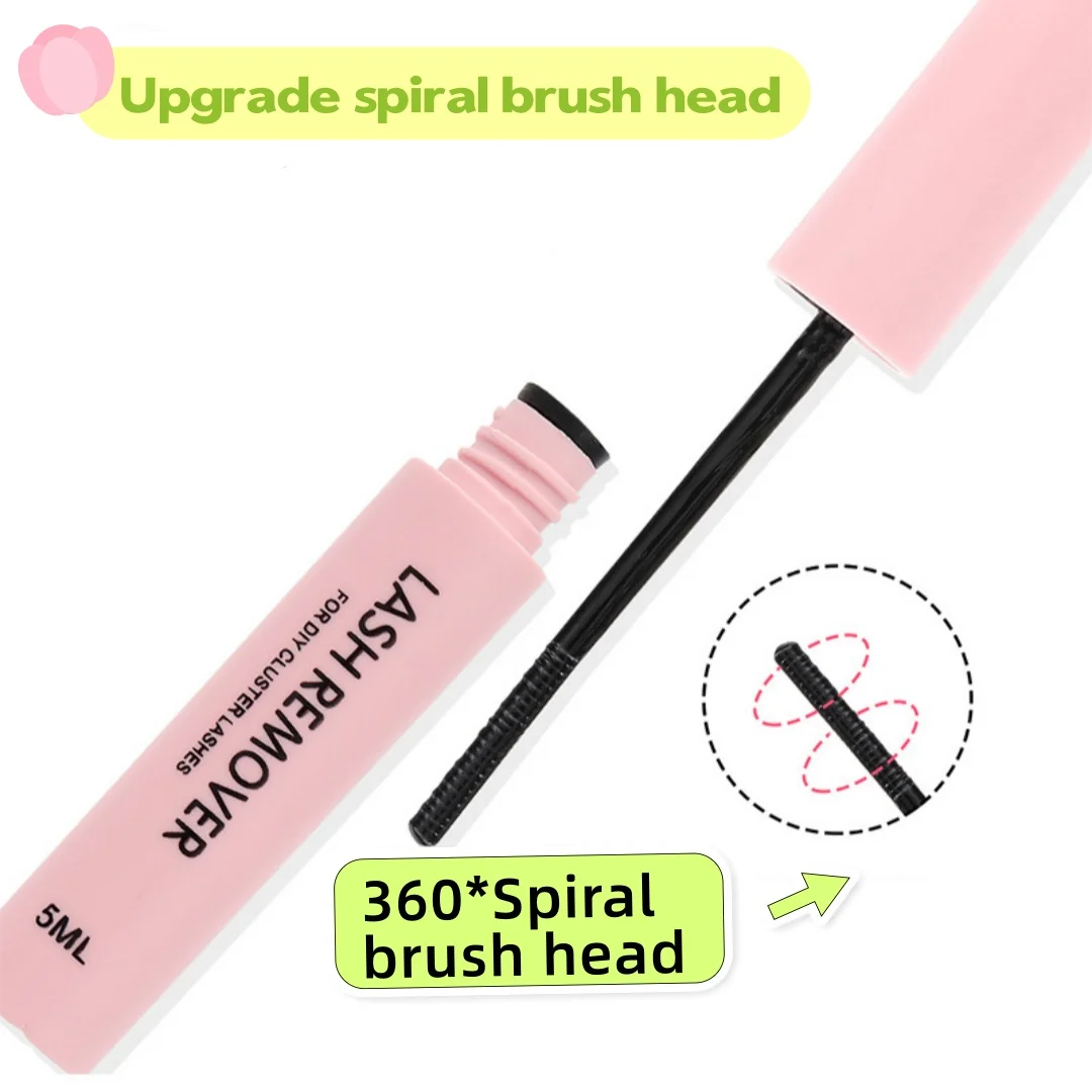 속눈썹 클러스터 글루, 속눈썹 본드 & 씰 10ml 본드 & 씰 속눈썹 글루 2 in 1 (클러스터용), 속눈썹 접착제 블랙, 오래 지속