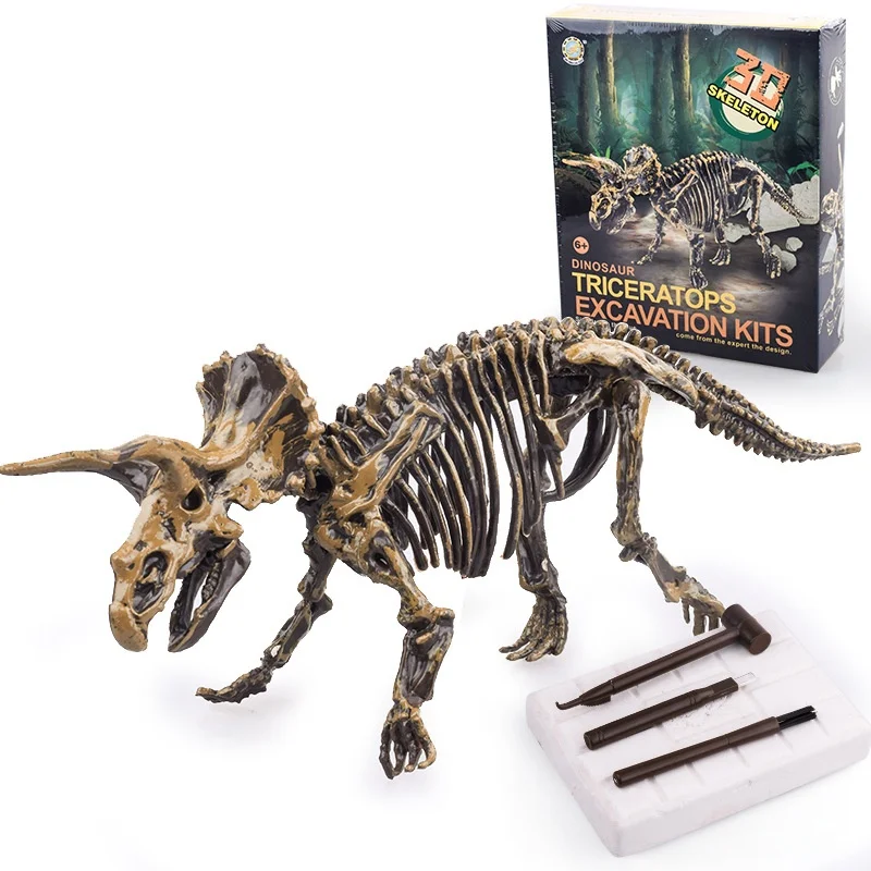 Archaeological Excavation Of Dinosaur Fossil Toys, DIY Handmade Blind Boxes For Men And Women, Halloween And Christmas Gifts