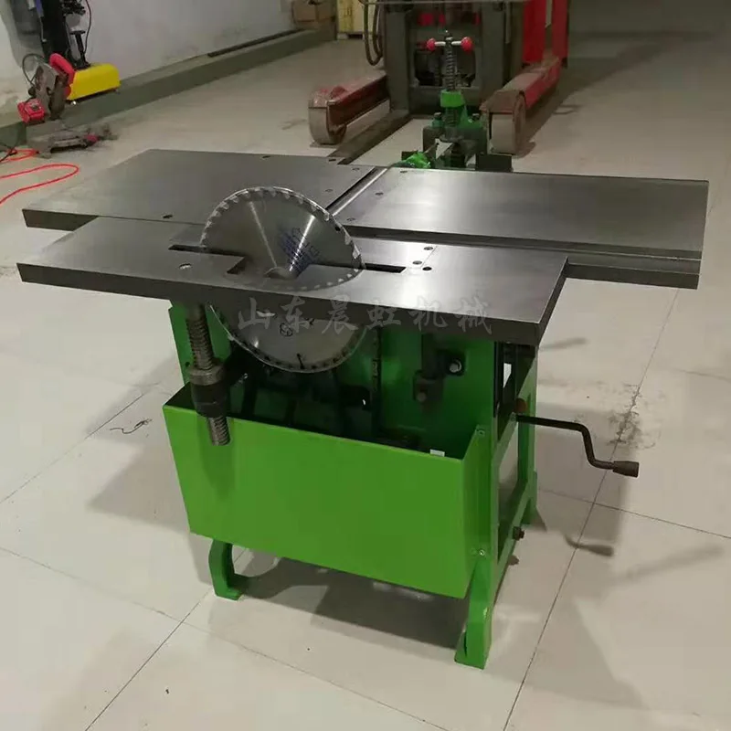 Industrial Small Household Benchtop Circular Saw Drilling, Sawing and Planing Three-in-one Desktop Planer