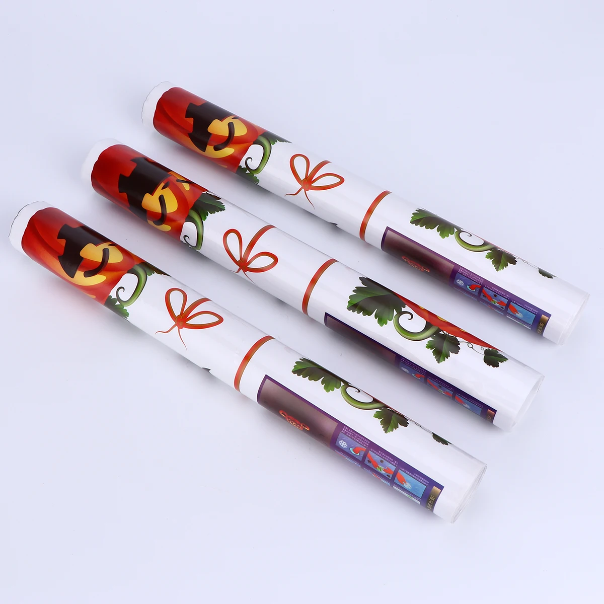 

3Pcs Halloween Funny Sticker Shopwindow PVC Decal Removable Wall Decal Window Sticker for Home Store (Pumpkin)