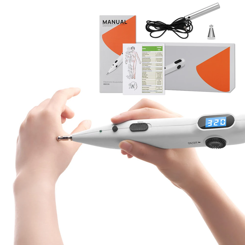 

Электронная акупунктурная ручка, энергетическая ручка Meridian, облегчение боли, детектор точки, устройство для массажа тела, товары для здоровья, лазерная терапия