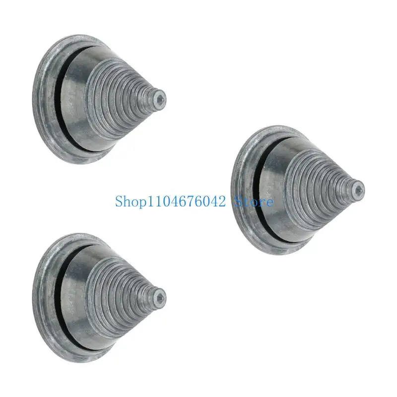 652F Precise Lawn Mower Blade Balancing Tool Metal Materials Universal Fit For 9.5,11,12.5,15.8, 19mm Blade Size