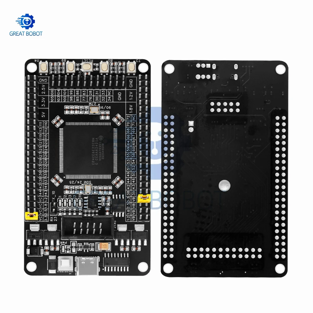 لوحة تطوير EP4CE6E22C8N FPGA: وحدة النظام الأساسية Altera Cyclone IV (2.5V) المتوافقة مع Arduino #6