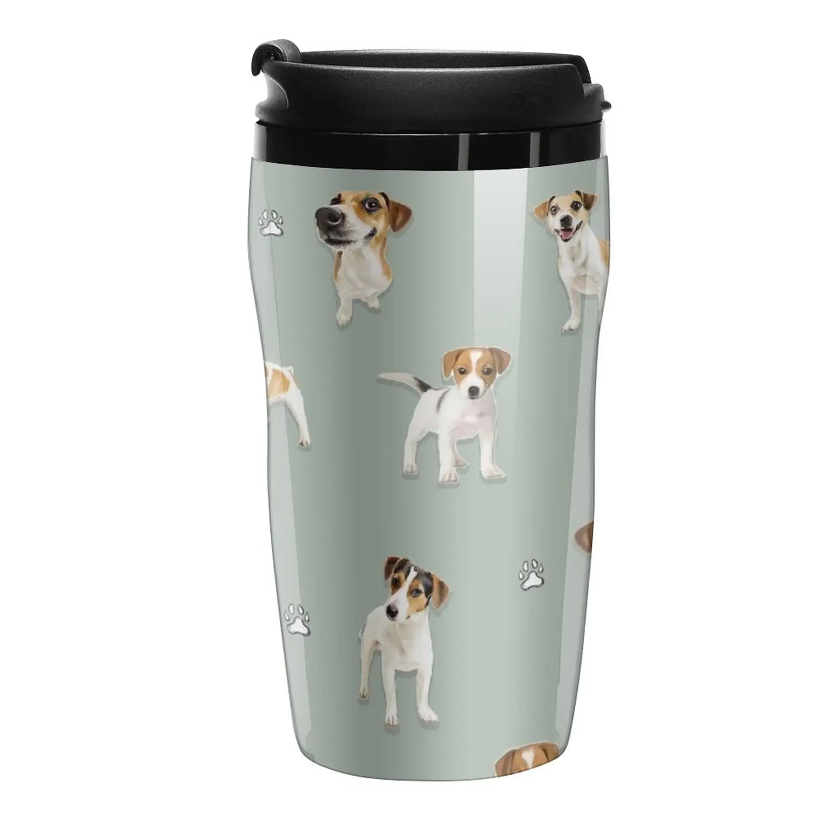 

New Jack Russell Terrier pattern Travel Coffee Mug Pretty Coffee Cup Coffee Mugs Creative