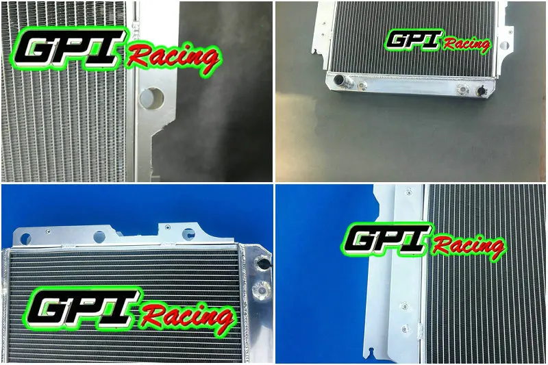 3ROW مشعاع ألومنيوم 1987-2006 لسيارة جيب رانجلر YJ/TJ/LJ 2.4L-4.2L 00 99 98 97 96 نظام تبريد عالي الكفاءة متين