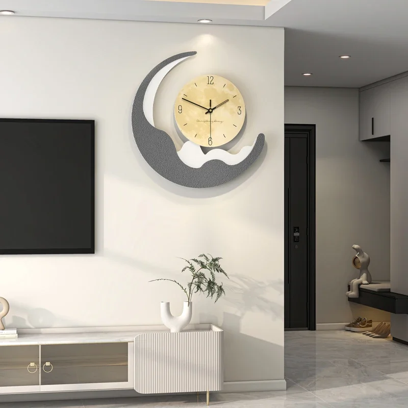 Fancy Battery Big Clocks Wall Aesthetic Unique Large Designer Wall Clocks Metal Electronic Reloj Digital Pared Room Decor