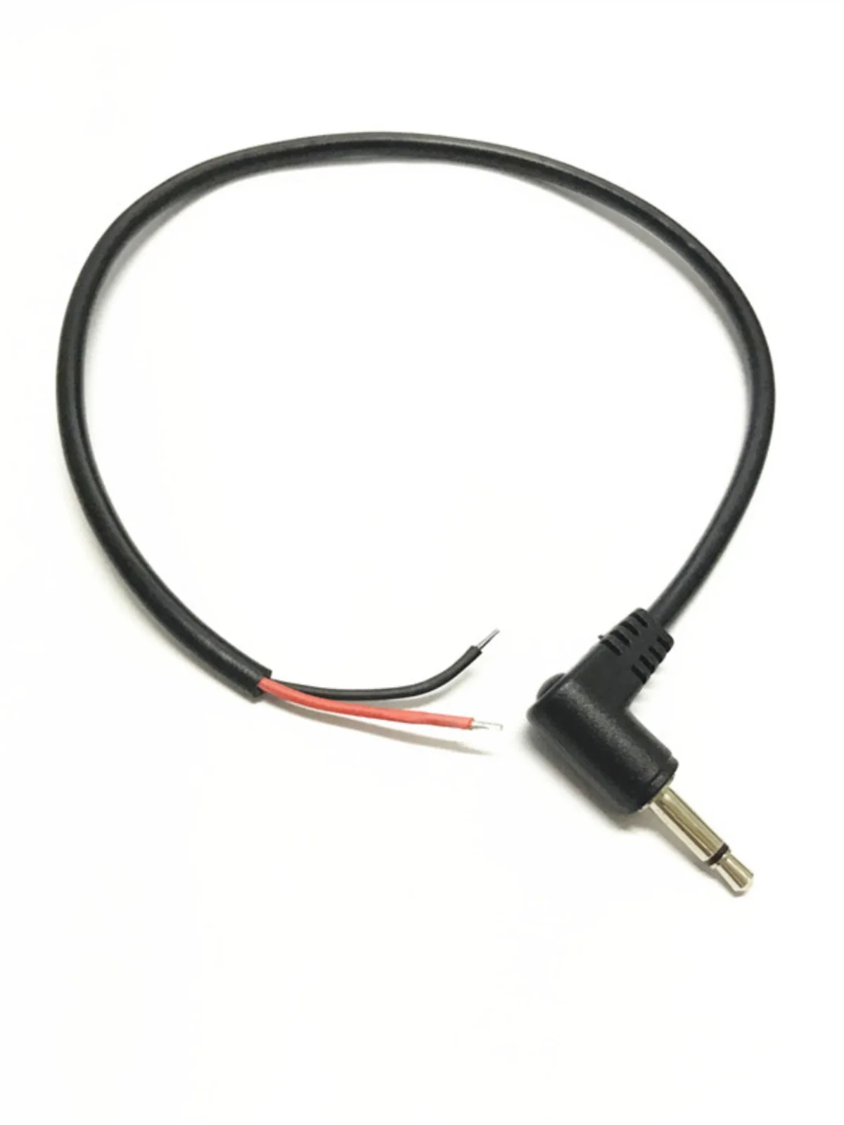 Mono 3.5 Mm Audio Public Interface 2-cored Soldered Tin Wire Semi-finished Elbow 90 ° Right Angle Audio Wire