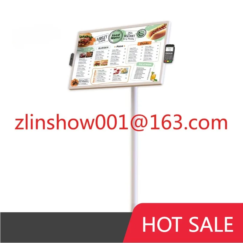 

Система заказа ресторана, киоск с сенсорным экраном, планшет, Android 13 Pos, программное обеспечение для меню розничной системы, киоск для планшета ресторана