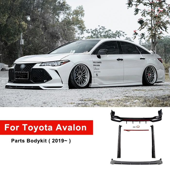 Yofer for Asia Dragon car front rear bumpers lip diffuser accessories body kit car bumpers for toyota Avalon