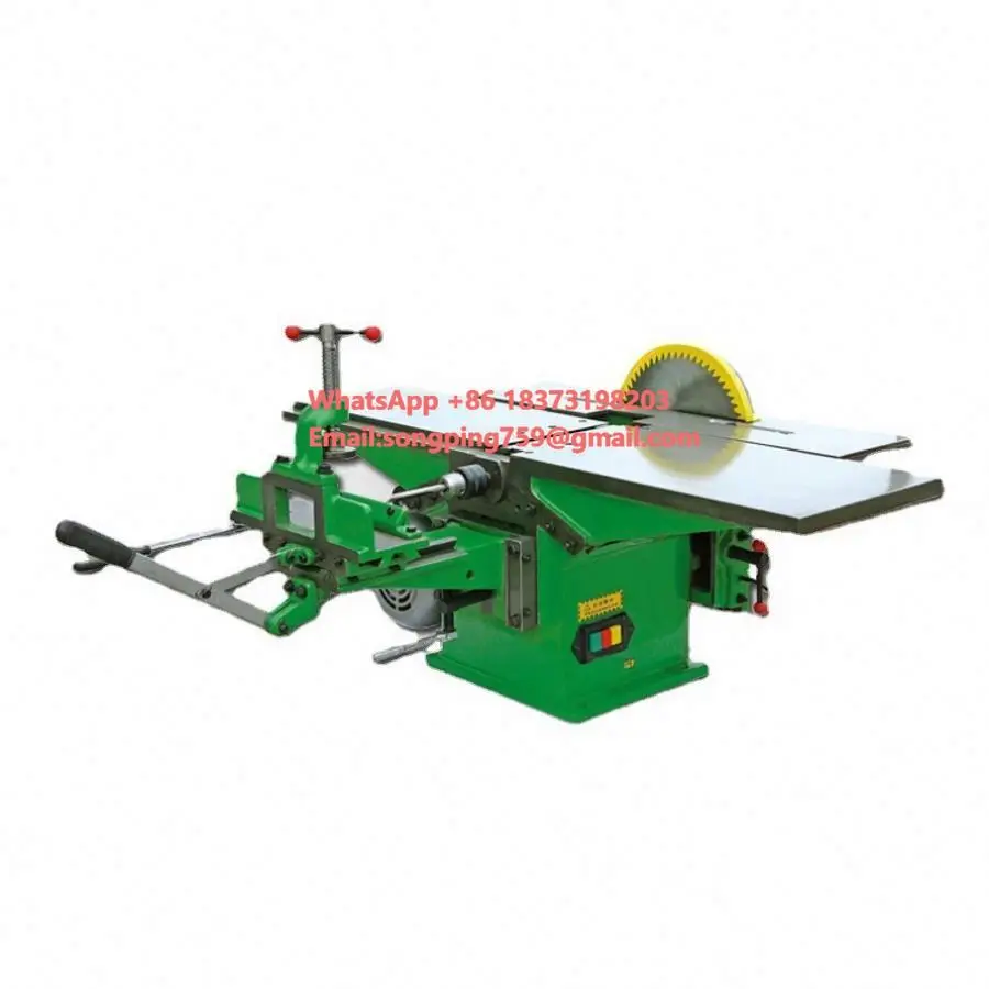

TK 200mm Woodworking Wood Bench Multiple Use Combined Multifunctional Table Circular Saw Planer Jointer Driller Milling Machine