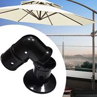 Patio Umbrella Accessories Bend Head Outdoor Umbrella Parts Parasol Repair Parts for Yard Beach Courtyard Backyard Garden