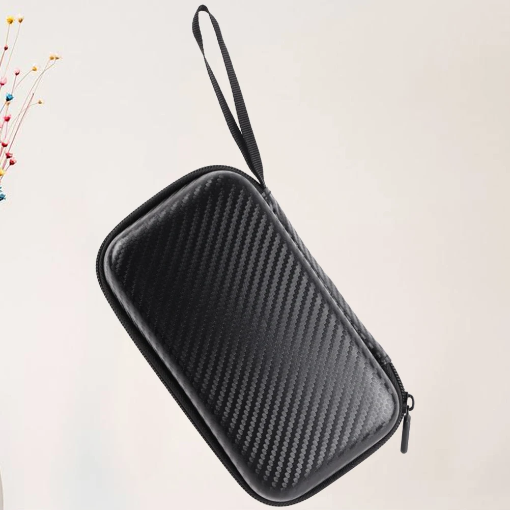 

Forehead Case Black Shockproof Durable Eva Storage Bag Portable Zipper Design For Thermometer Protection Bag For Thermometer