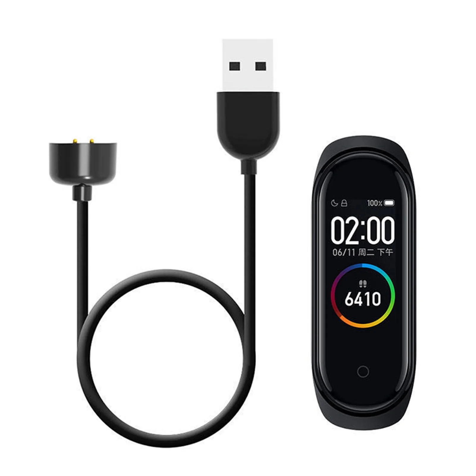 Fil de chargeur magnétique pour Mi Band 5 6, câble de charge à noyau de cuivre pour ata band 6 5, adaptateur de chargeur USB portable Smartband