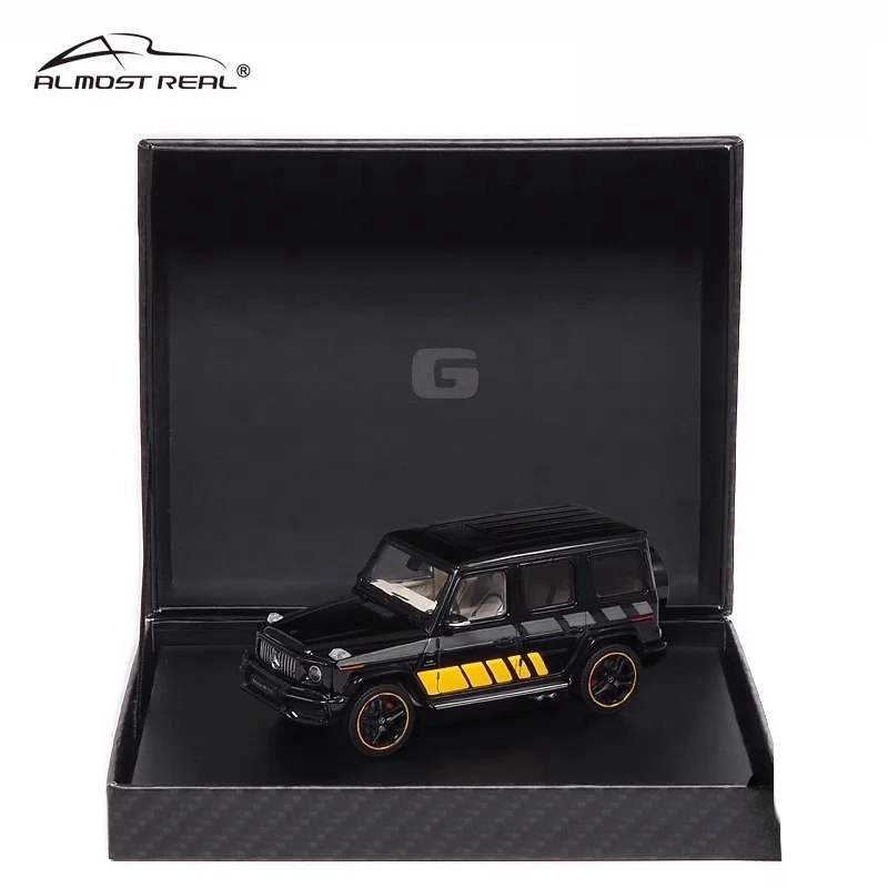 1:43 Mercedes-Benz AMG G63 alloy compression shaft miniature simulation model, adult decoration children's holiday birthday gift