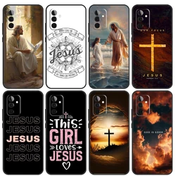 Faith Christian Jesus Funda For Samsung Galaxy A14 A24 A34 A54 A72 A52 A32 A22 A12 A51 A71 A33 A23 A13 A53 Case