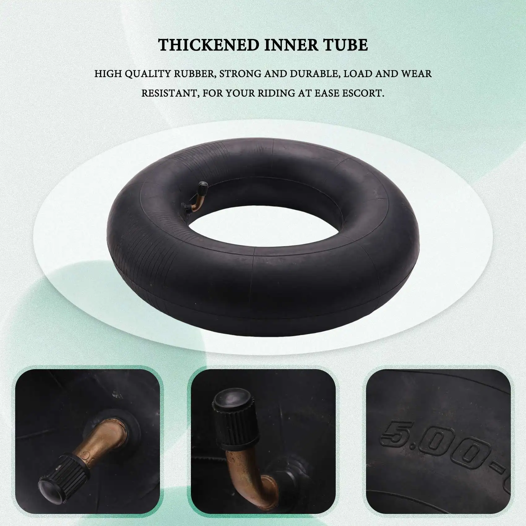 

ABNF!5.00-6 13X5.00-6 145/70-6 Внутренняя трубка для газонокосилки Внутренняя трубка для тяжелых условий эксплуатации