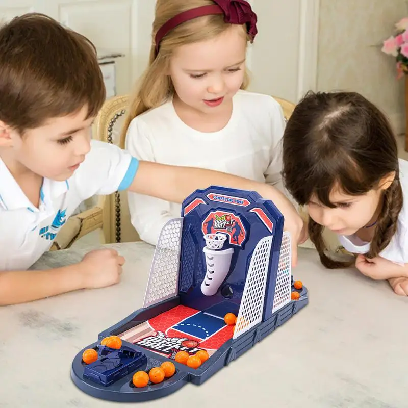 Basketball Board Game Educational Finger Basketball Game Basketball Table Game Portable Basketball Game Set Interactive Board