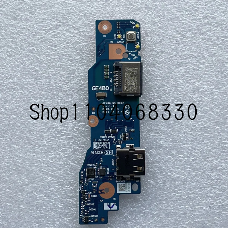 

For Lenovo E14 R14 Gen2 Switch Board USB Small Board 5C50S73053