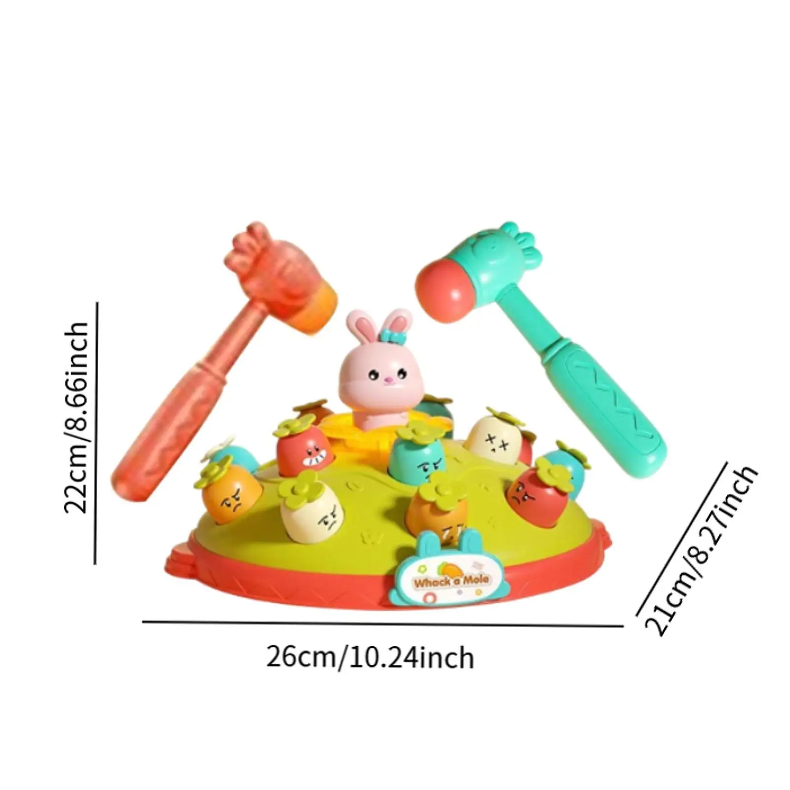 เกมตีตุ่นเกมตอกการศึกษาสําหรับเด็กสําหรับของขวัญวันหยุดของทารก