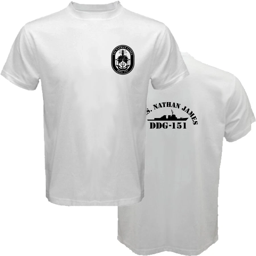 USS Nathan James DDG 151 Logo The Last Ship Film TV Navy T-shirt