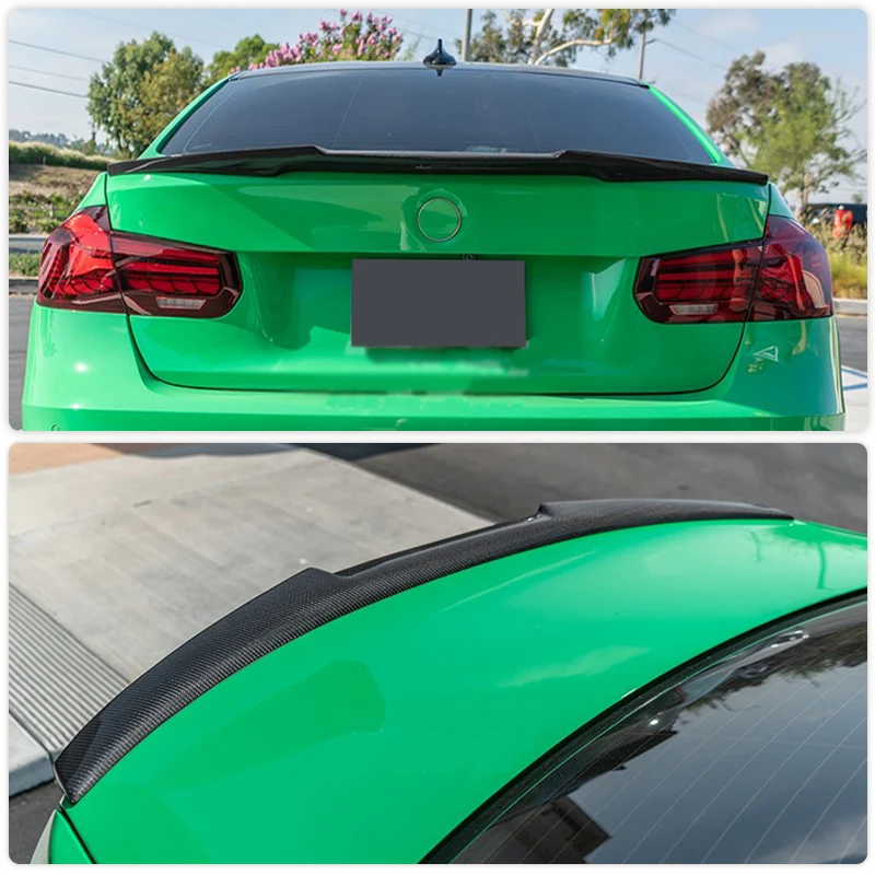 Prepreg Dry Carbon Rear Trunk Spoiler Wings for BMW 3 Series F30 Sedan 2012-2019 Car Racing Rear Spoiler Boot Wing Lip Body Kit