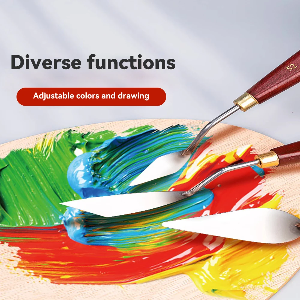 Palette Knife Set – Stainless Steel Spatula for Oil Paint 6