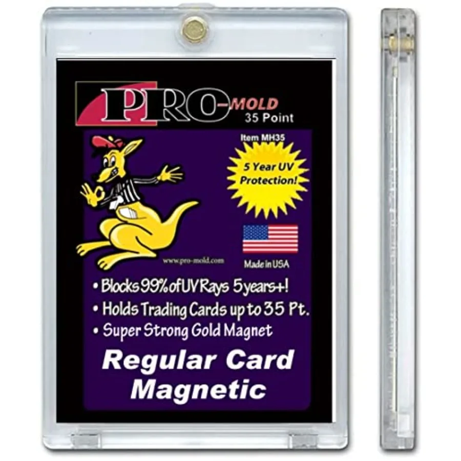 

Box 25 35pt. Magnetic One Touch Card Holders UV Safe #MH35