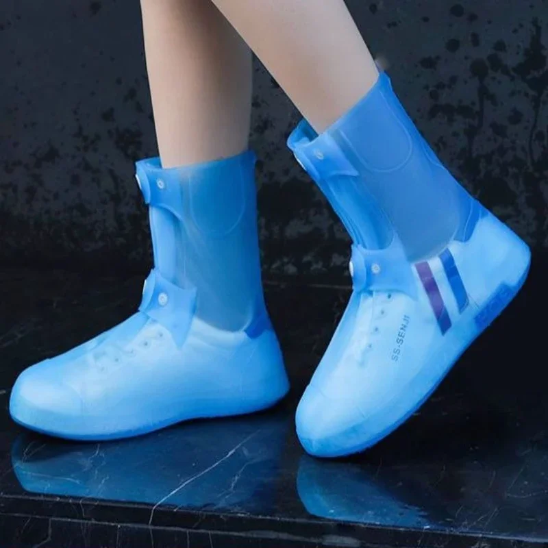 

Thickened Wear Resistant Rain Boots Waterproof Ant Slip Lightweight Couple Women's Winter Snowproof Shoe Covers