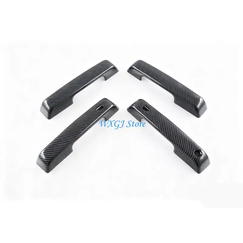 37JE 4PCS ABS Handle Canopies Consistent 2015 twenty Stream F150 Truck Outside Accessories