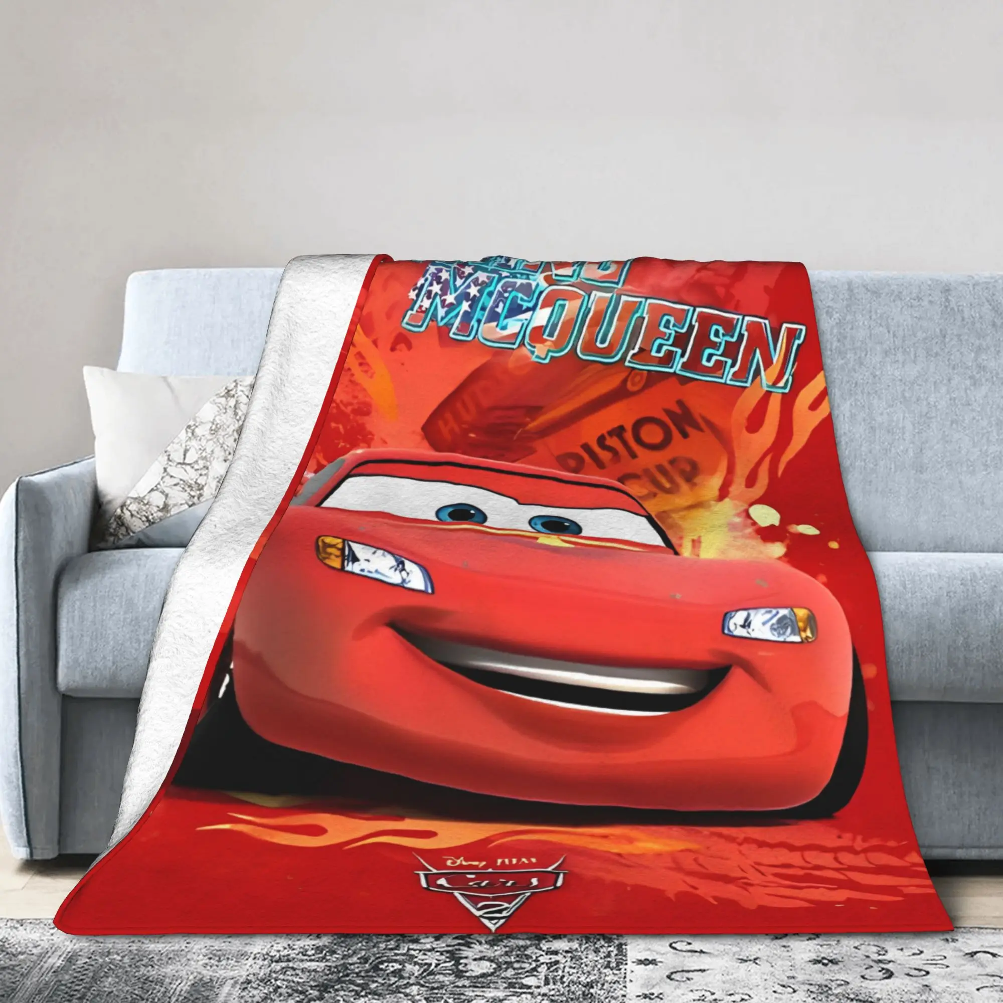 

Одеяла Red Cars Winnerz Lightning McQueen, флисовые весенне-осенние дышащие теплые пледы для кровати, дивана, одеяла