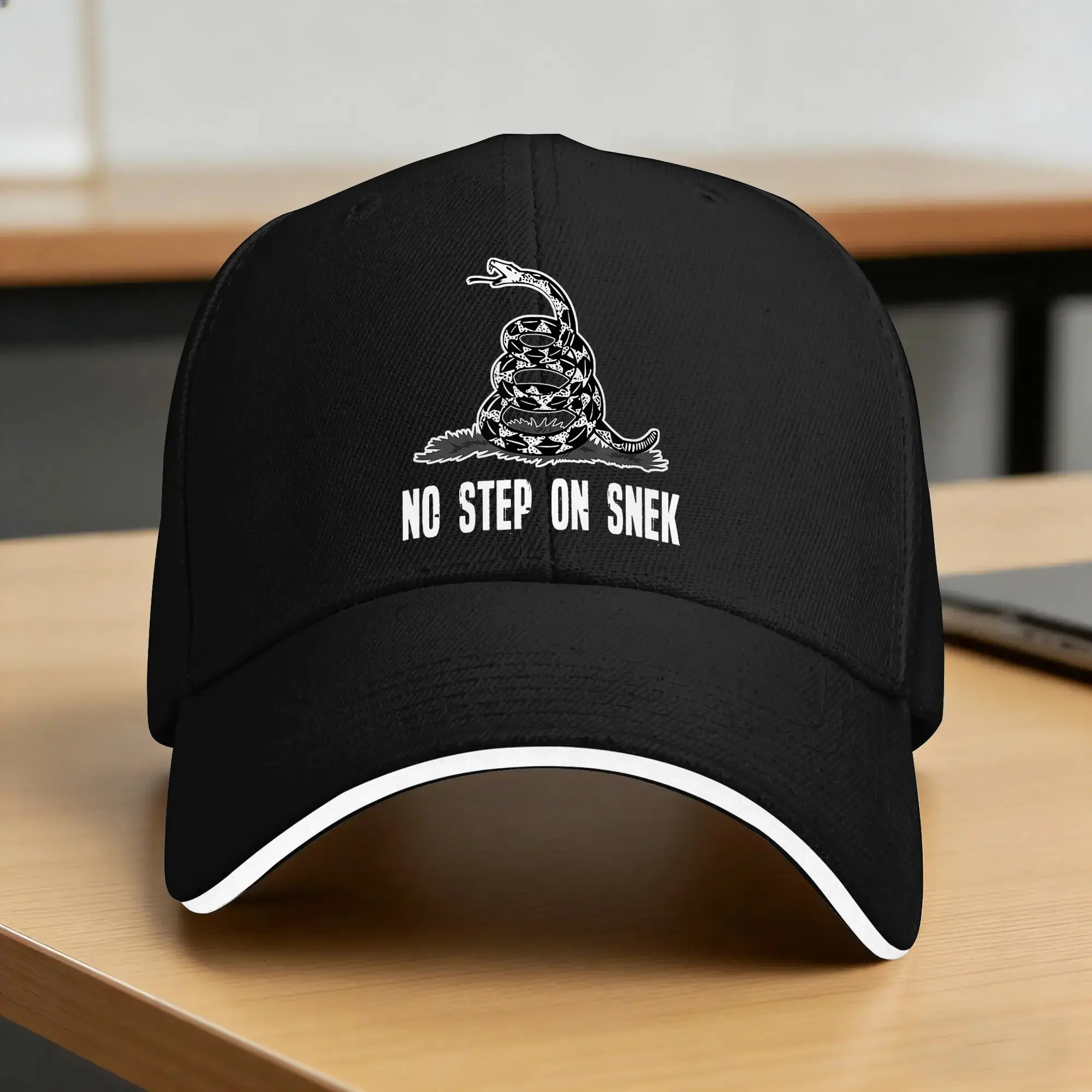 No Step On Snek Baseball Cap  Fashion Hip Hop Hats Spring Men Adult Running Hippie Snapback Cap