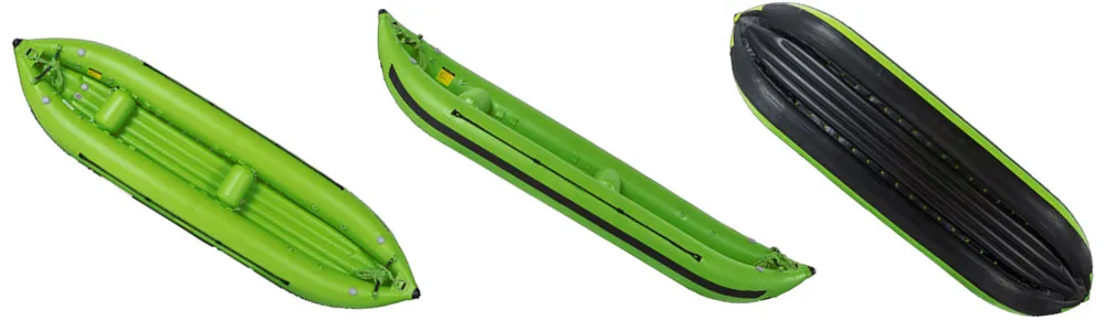 OEM ODM 360cm PVC Inflatable Kayak 2 Person Lightweight Fishing Inflatable Kayak Boat For Sale