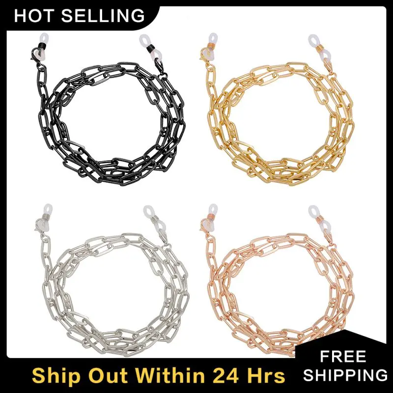

Metal Mask Chain Creative Hanging Rope Lightweight Mask Lanyard Accessory Trending Glasses Chain Trendy Paperclip Design Durable