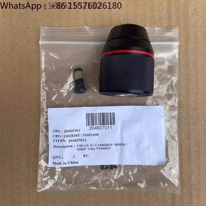 Original Halter 204607011 for Milwaukee M18FPD3 Chuck Electric Drill Bit with Screw Accessories