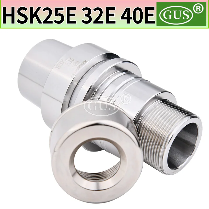 GUS High Precision HSK25E HSK32E HSK40E Tool Holder SK10 SK16 HSK SK Knife Holder Dynamic Balance G2.5 CNC Spindle Tool Holder