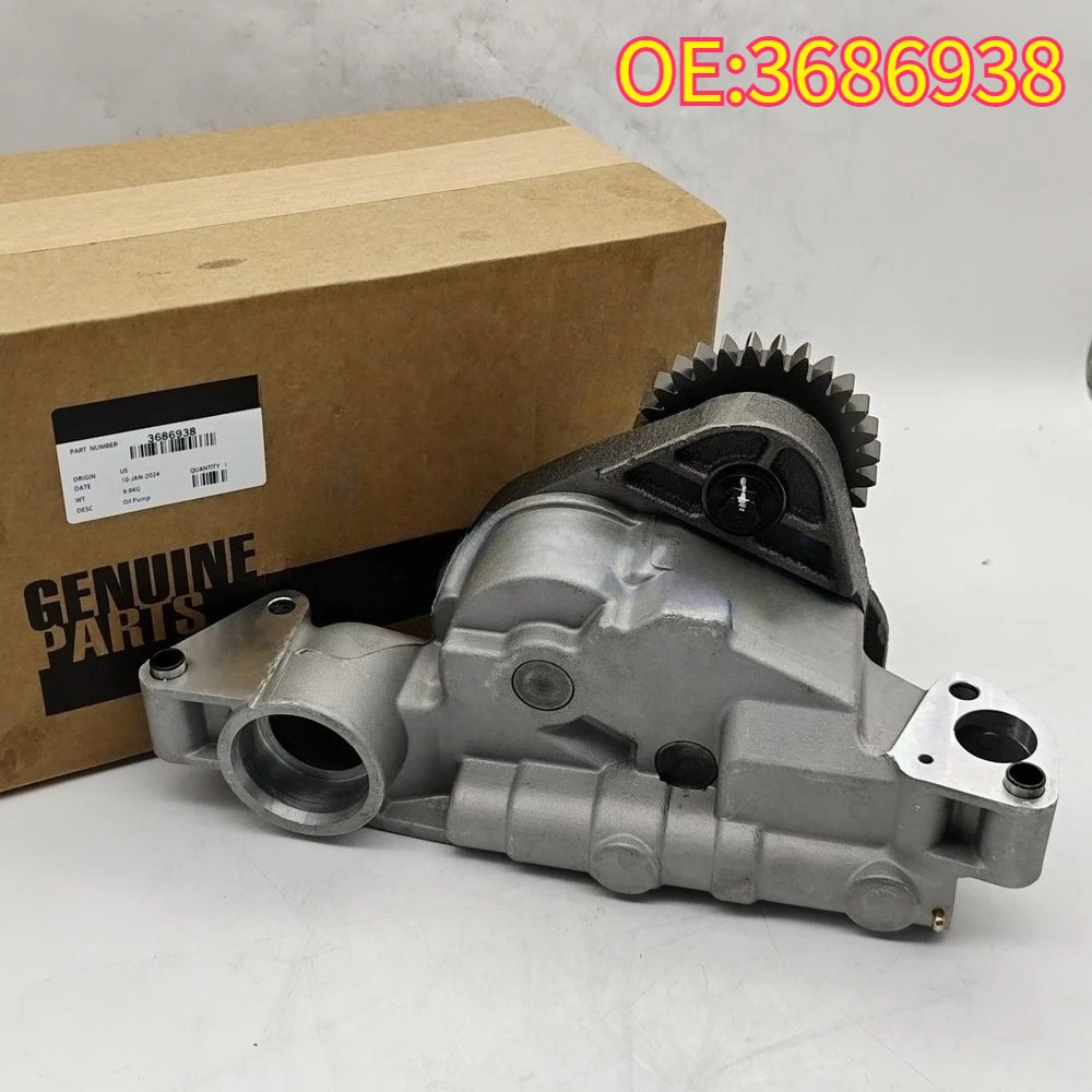 

For 3686938 Suitable For X15 ISX15 Diesel Engine Oil Pump 4955954 2881757 36875274 309500 4026691 2864072 4024814