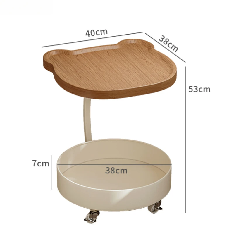 

Simple Modern Mobile Shelf Home Bedroom Children's Creative Storage Cabinet
