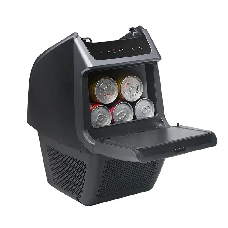 

Creease 4.6L Cooling and Warming Backseat Car Refrigerator 12V Compressor Armrest Refrigerator