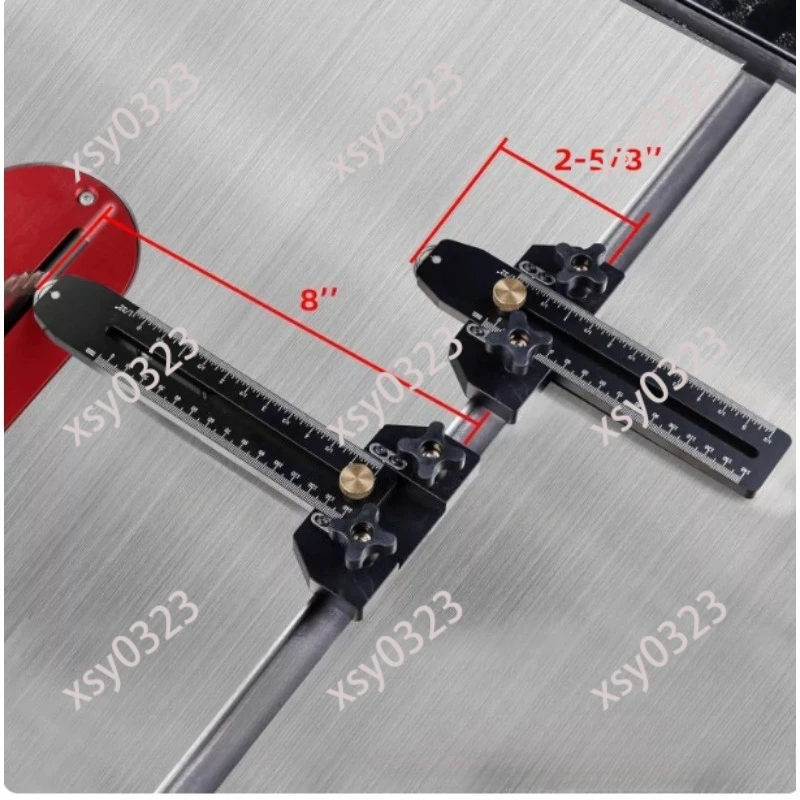 

Saw Blade Straightening Locator, Wood Board Cutting Guide Clamp Thin Plate Feeding Auxiliary Tool