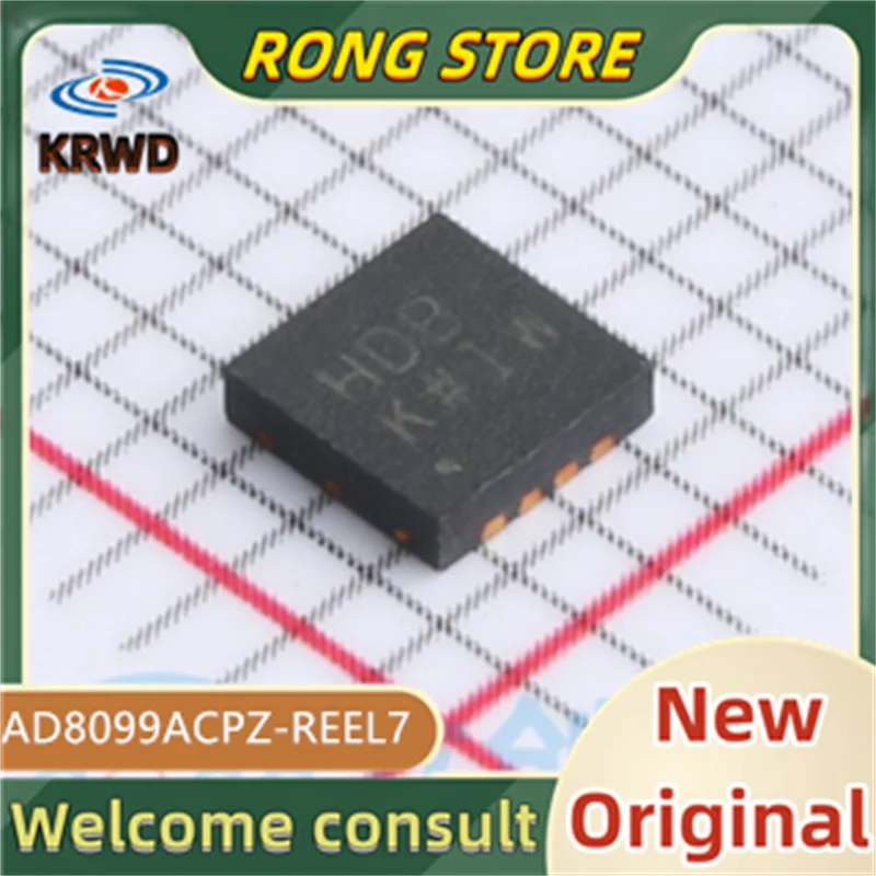 (3PCS) HDB HO8 H08 AD8099ACPZ AD8099ACPZ-REEL7 AD8099A  AD8099 SOIC-8 New and Original Chip IC