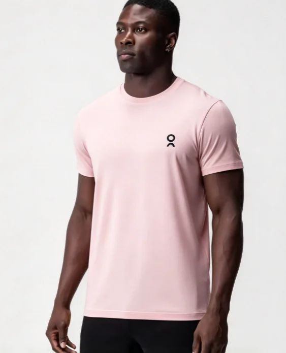 2026 new Men Crew Neck Short Sleeve T Shirt, Small Minimal Geometric Icon Print Tee, Slim Fit Casual Daily Workout Top