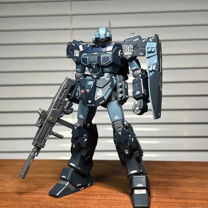 HG 1/144 Jesta J1 RGM-96X Mech Assembly Model Kit Action Figures Boy Puzzle Toy Desktop Decoration Doll Collectible Boy's Gift