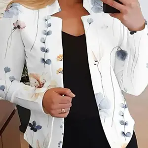 Dar Kesim Takım Elbise, Ev için Ceket, Sunak, Sunak, Sunak, Sunak ve Sunak, ispanya En iyi 10 satış, blazer ceket, yakasız kadın-no. 2